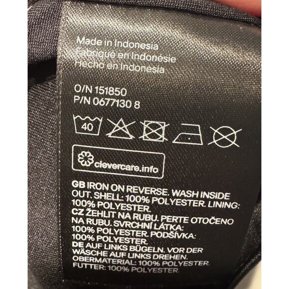 H&M Smocked Space Top Girls Size 14Y Moon Stars Sparkle Long Sleeve Party Blouse - Picture 9 of 9